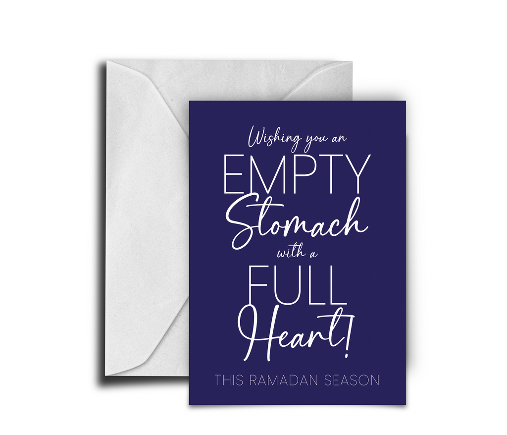 Empty Stomach, Full Heart