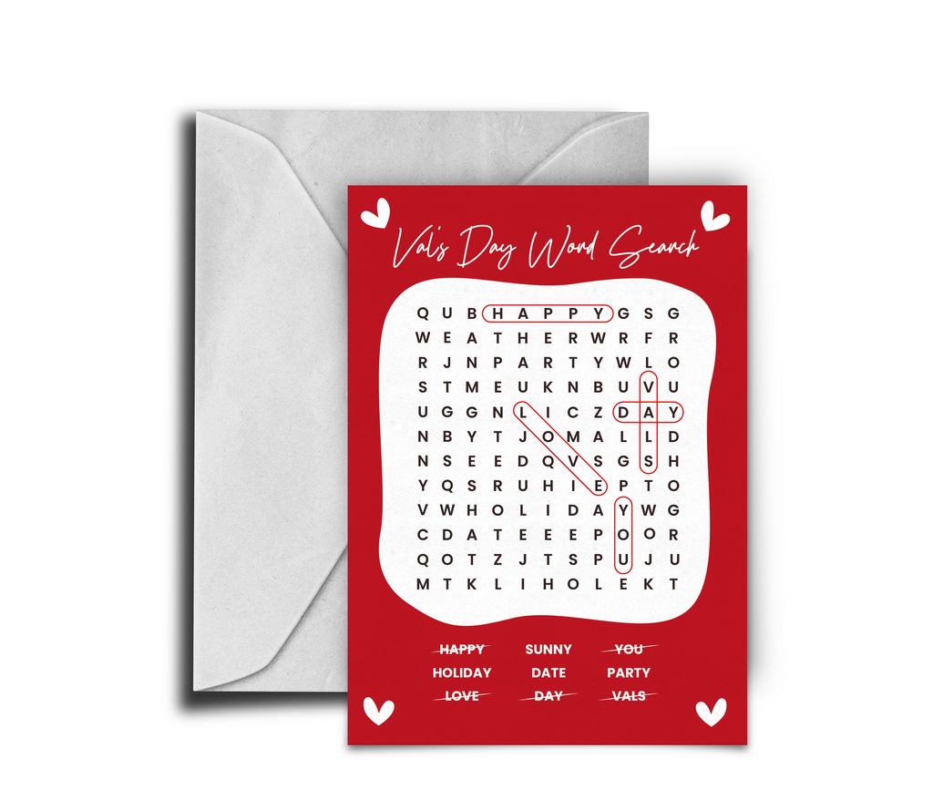 Word Search - Val's Day