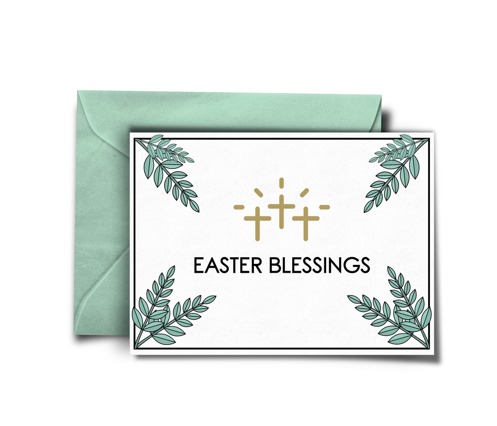 Easter Blessings (Palm) - Not Just Pulp
